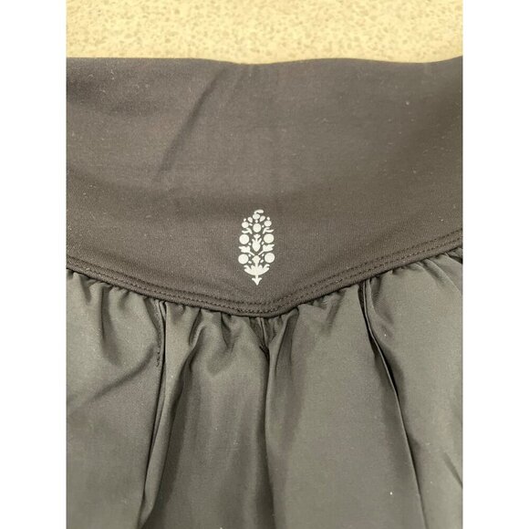 Free People Swing Of Things Black Shorts Skirt Skort Tennis NWT - Picture 6 of 8